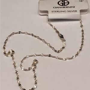 Giani Bernini Sterling Silver Necklace